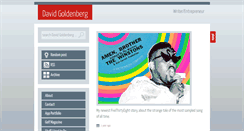 Desktop Screenshot of davidgoldenberg.com