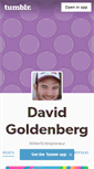 Mobile Screenshot of davidgoldenberg.com